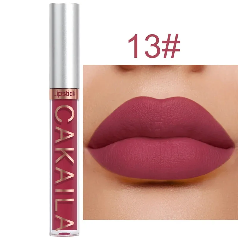 18 Colors Lipsticks Waterproof Sexy Matte Lip Gloss