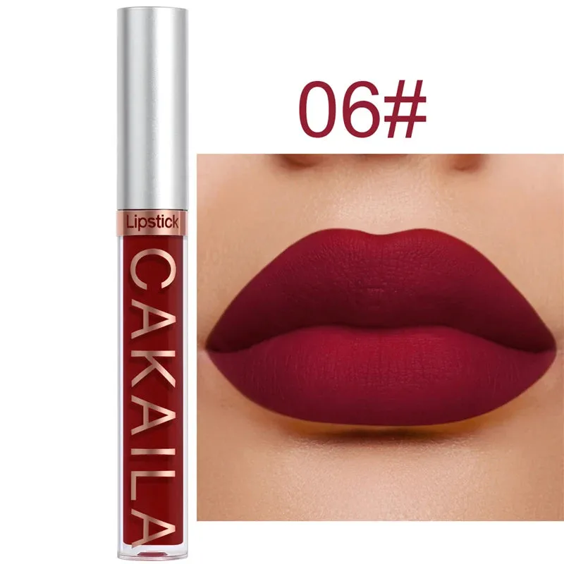 18 Colors Lipsticks Waterproof Sexy Matte Lip Gloss