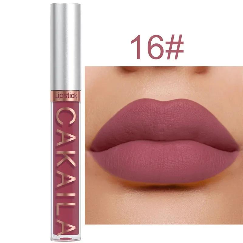 18 Colors Lipsticks Waterproof Sexy Matte Lip Gloss