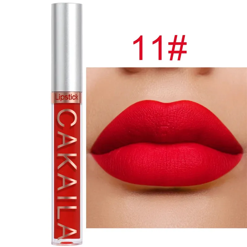 18 Colors Lipsticks Waterproof Sexy Matte Lip Gloss