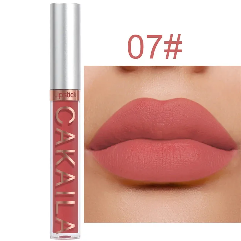 18 Colors Lipsticks Waterproof Sexy Matte Lip Gloss