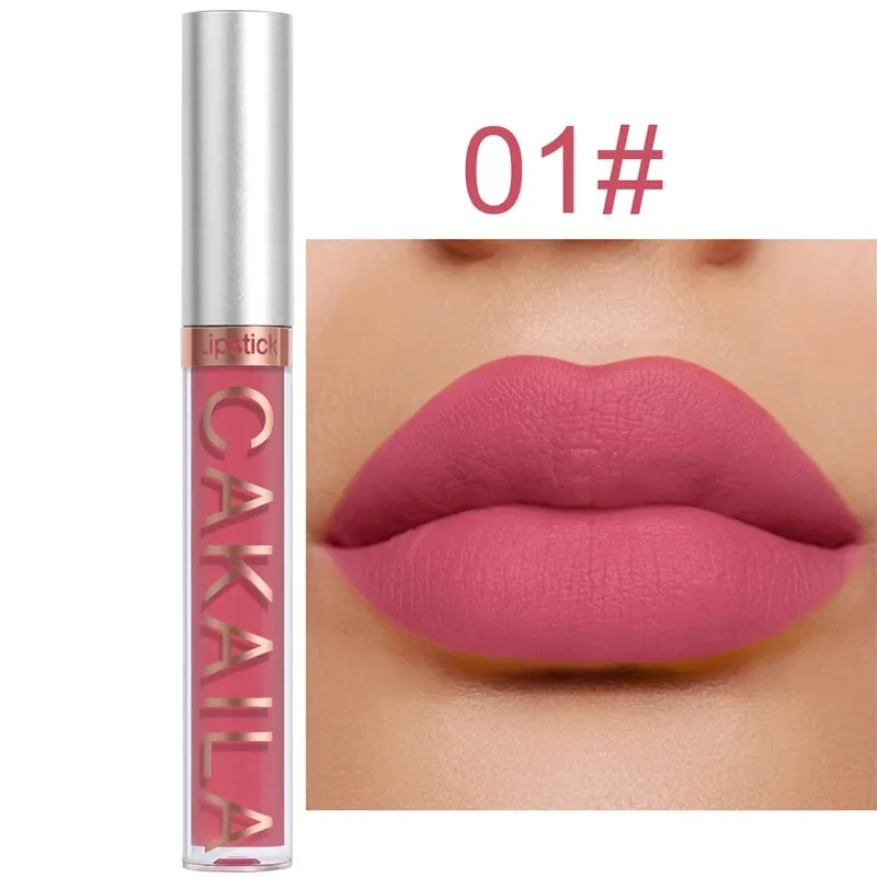 18 Colors Lipsticks Waterproof Sexy Matte Lip Gloss
