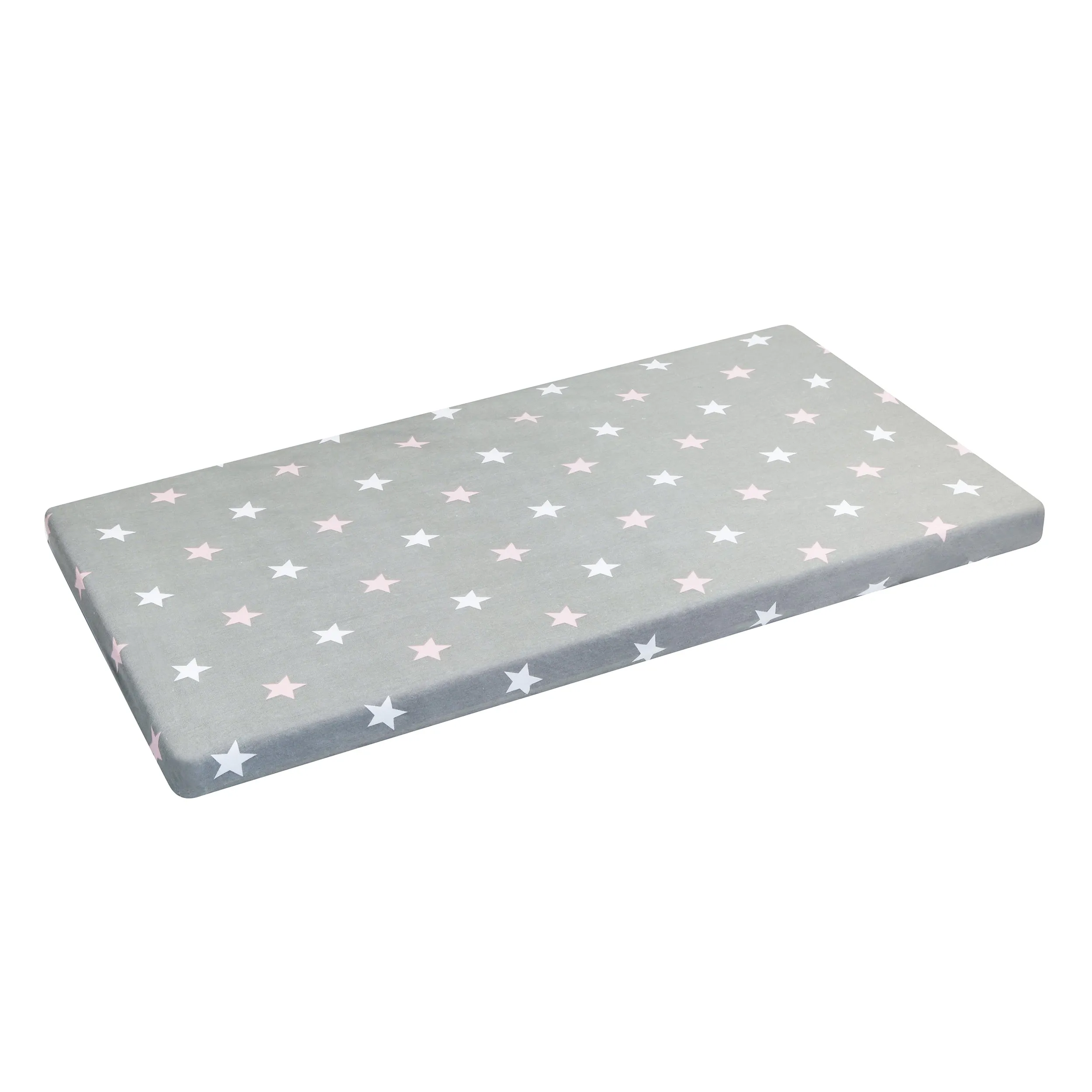 2 Pack Cotton Jersey Knit Cradle Sheet Set - Owls/Stars