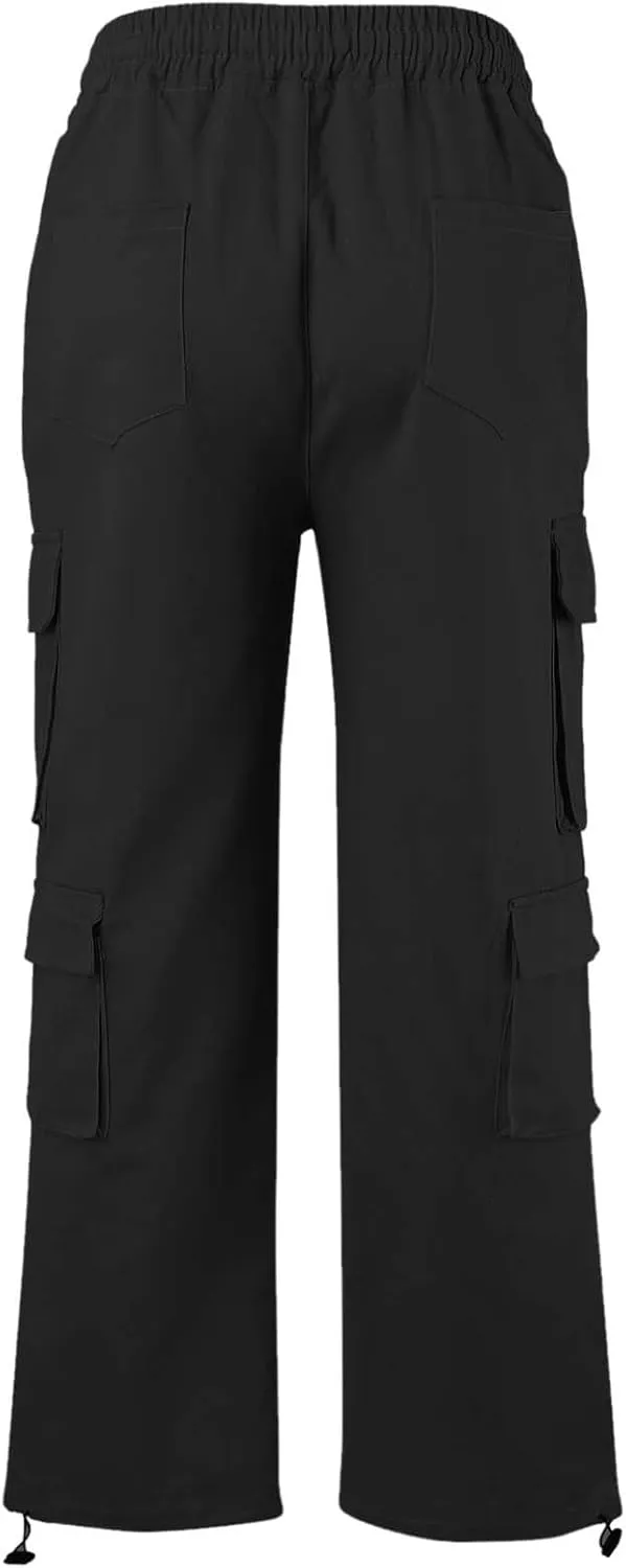 2023 Mens Cargo Pants Plus Size Elastic Waist Baggy Sweatpants for Men Casual Trousers Lightweight Jogger Pant Sweatpants