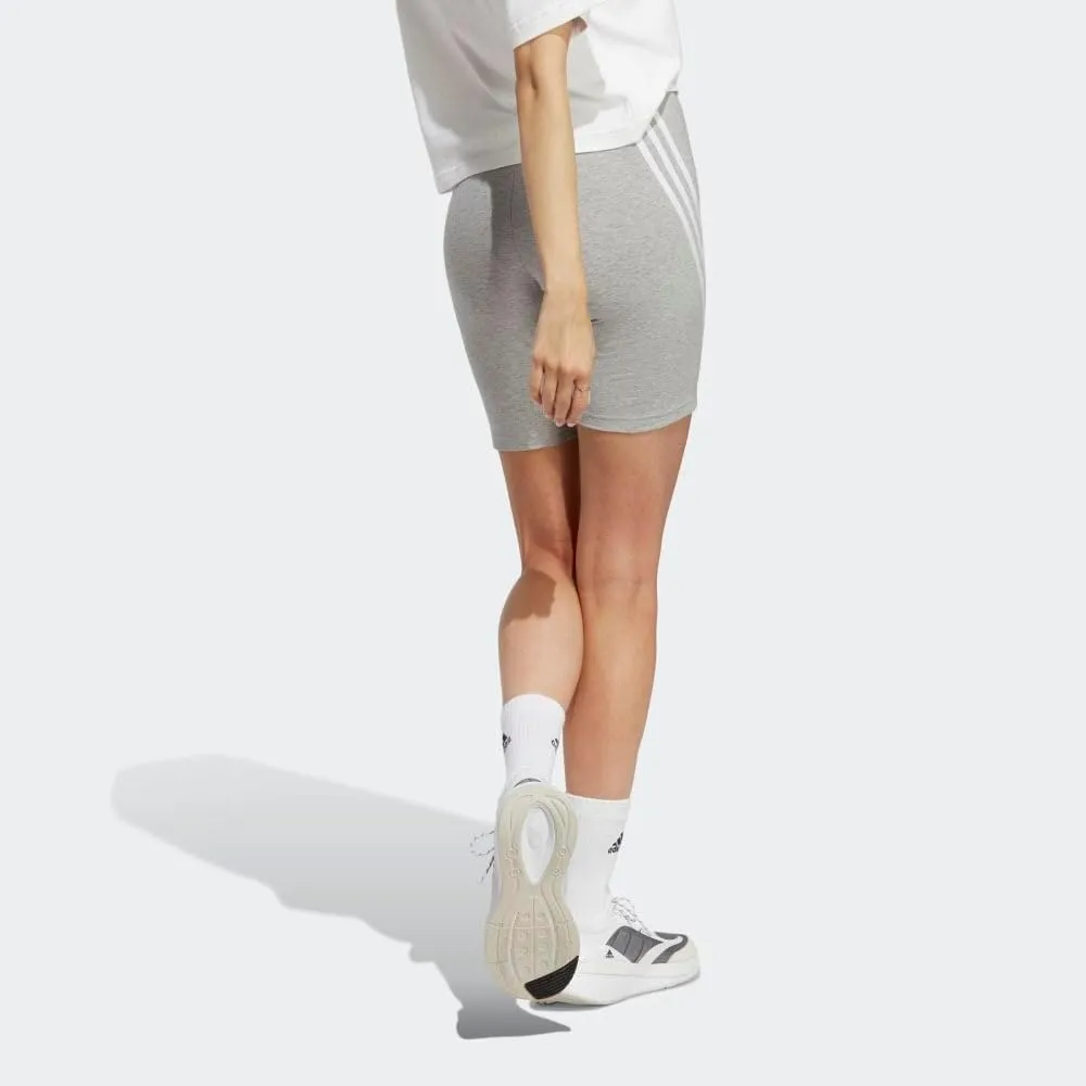adidas Women's Future Icon Three Stripes Biker Shorts