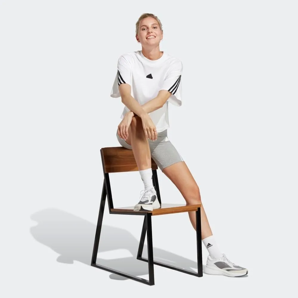 adidas Women's Future Icon Three Stripes Biker Shorts