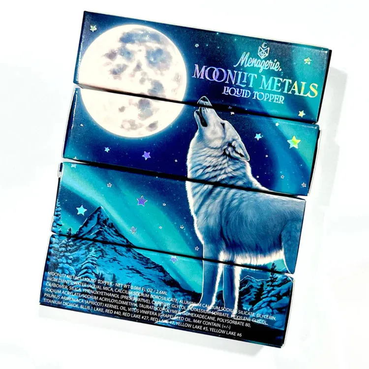 Ammolite Moonlit Metal Glitter Topper