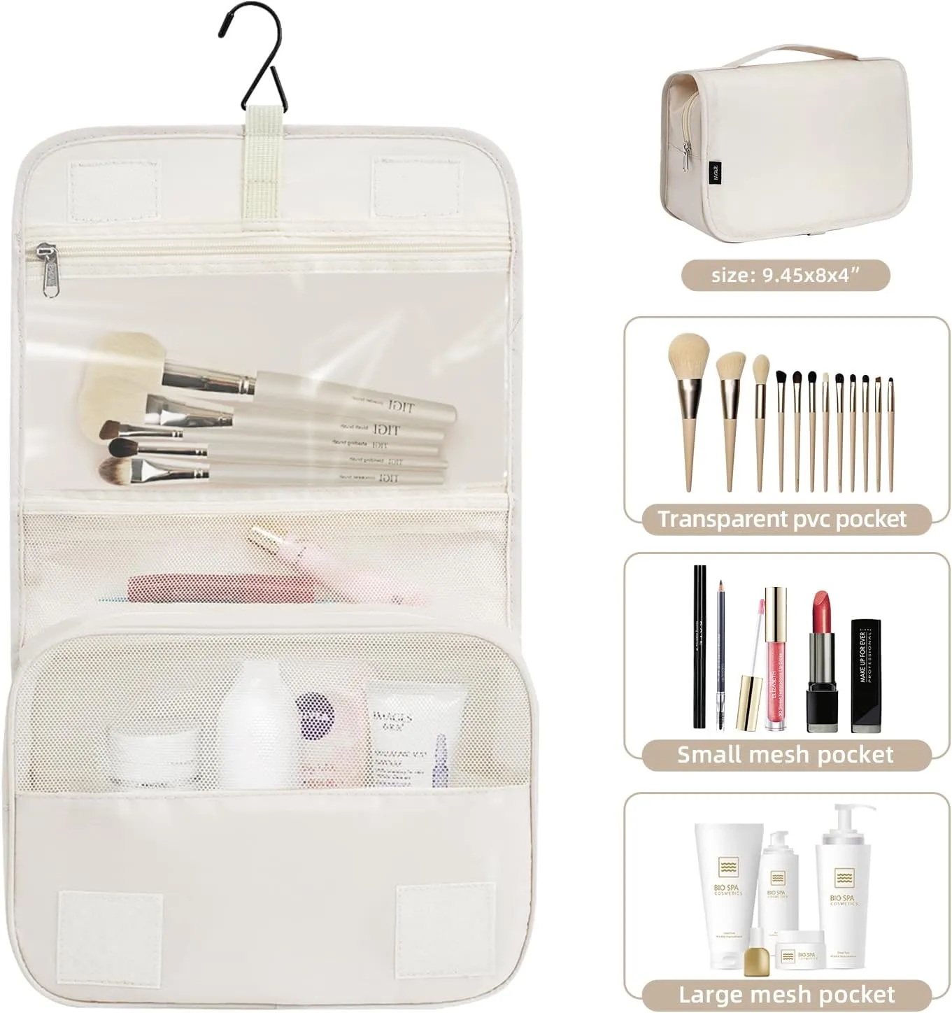 BAGAIL 6 Set/8 Set/10 Set Packing Cubes Various Sizes Packing Organizer for Travel Accessories Luggage Carry On Suitcase