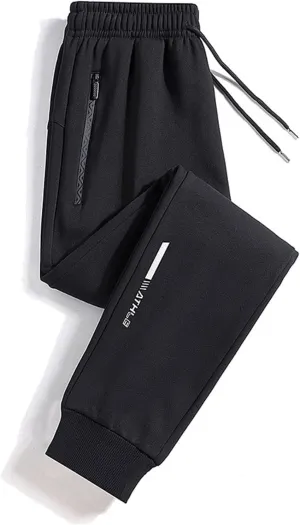 Baggy Sweatpants for Women High Waist French Terry Casual Lounge Pants Baggy Running Joggers Trousers with Pockets