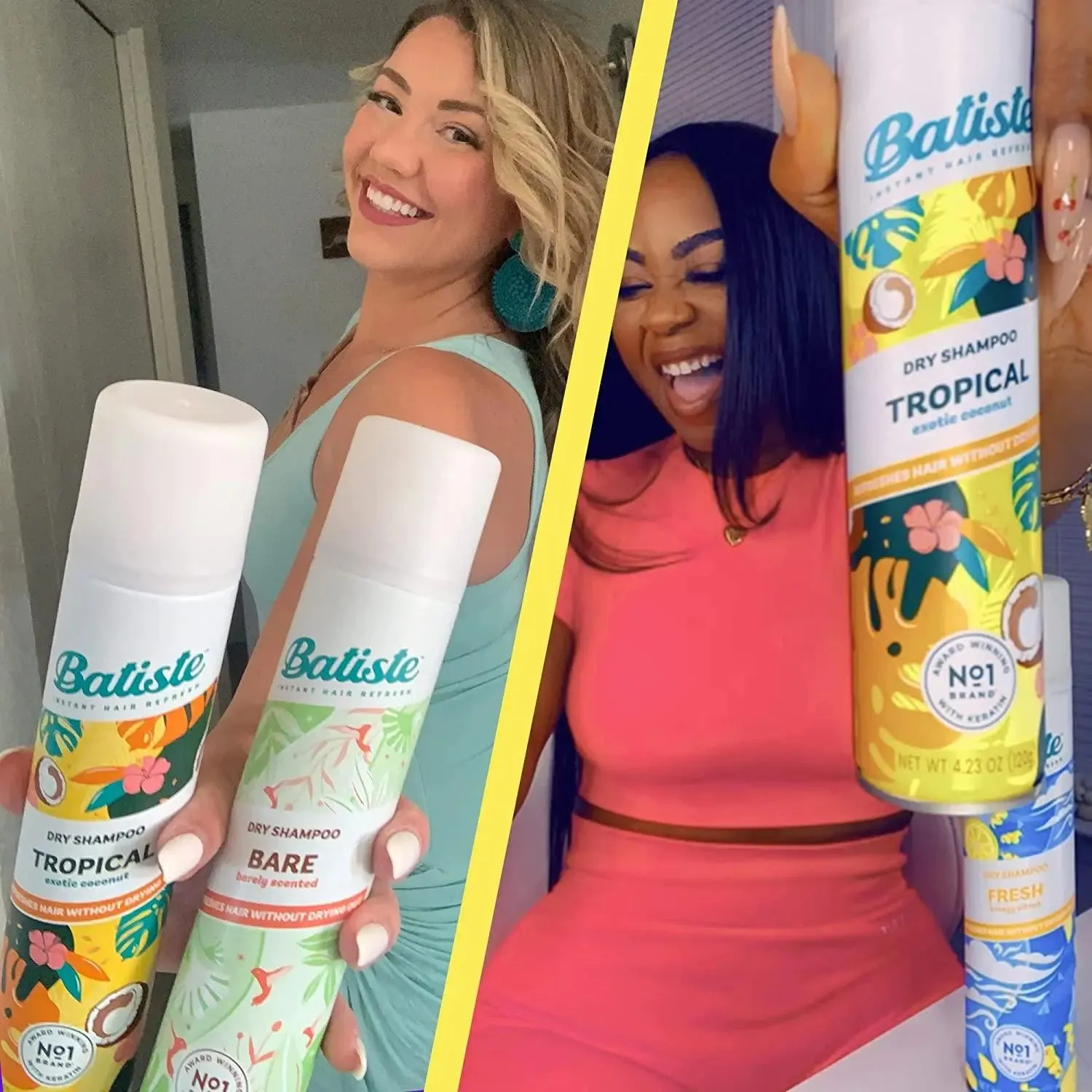 Batiste Dry Shampoo Tropical 200ml