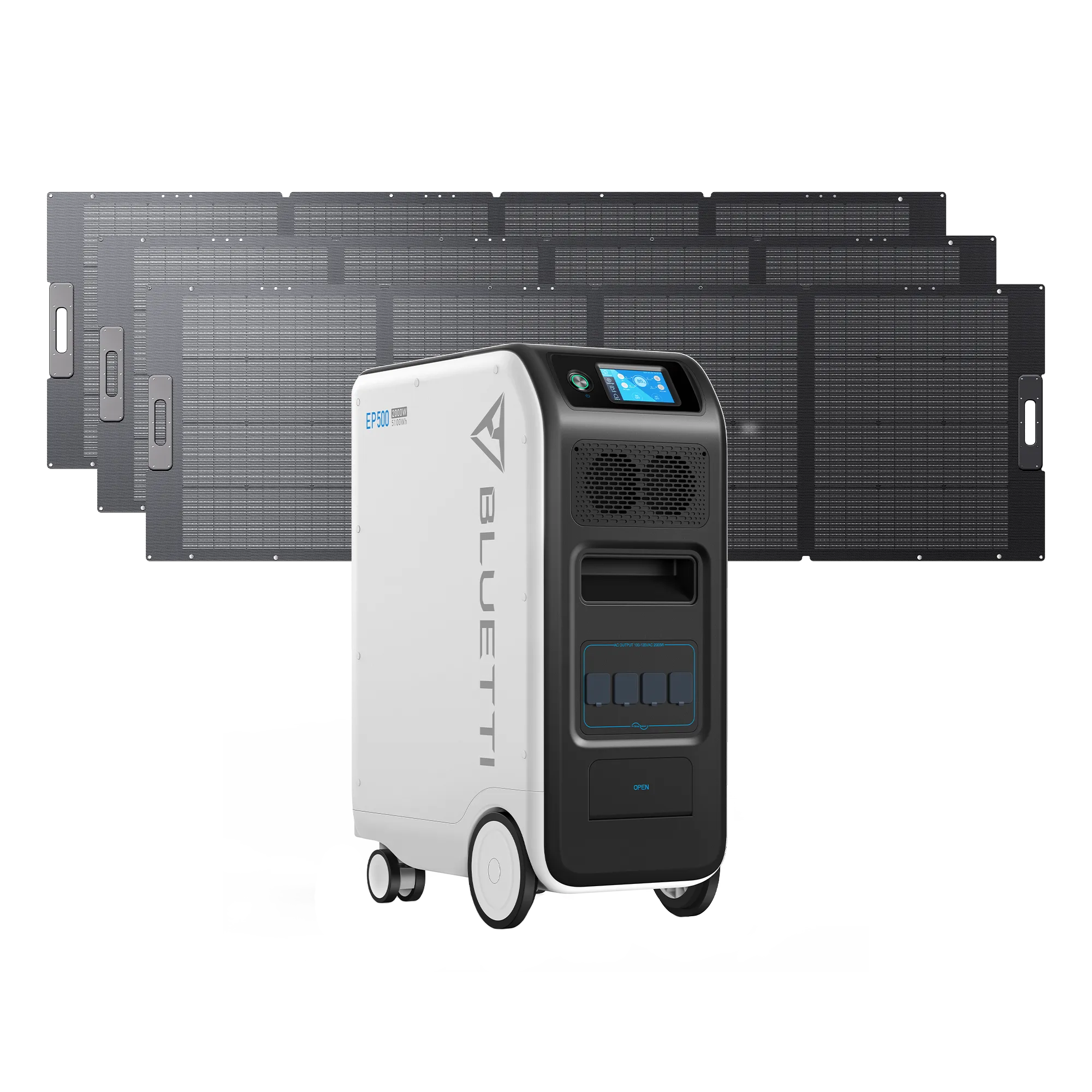 BLUETTI EP500 Solar Power Station | 2,000W  5,120Wh