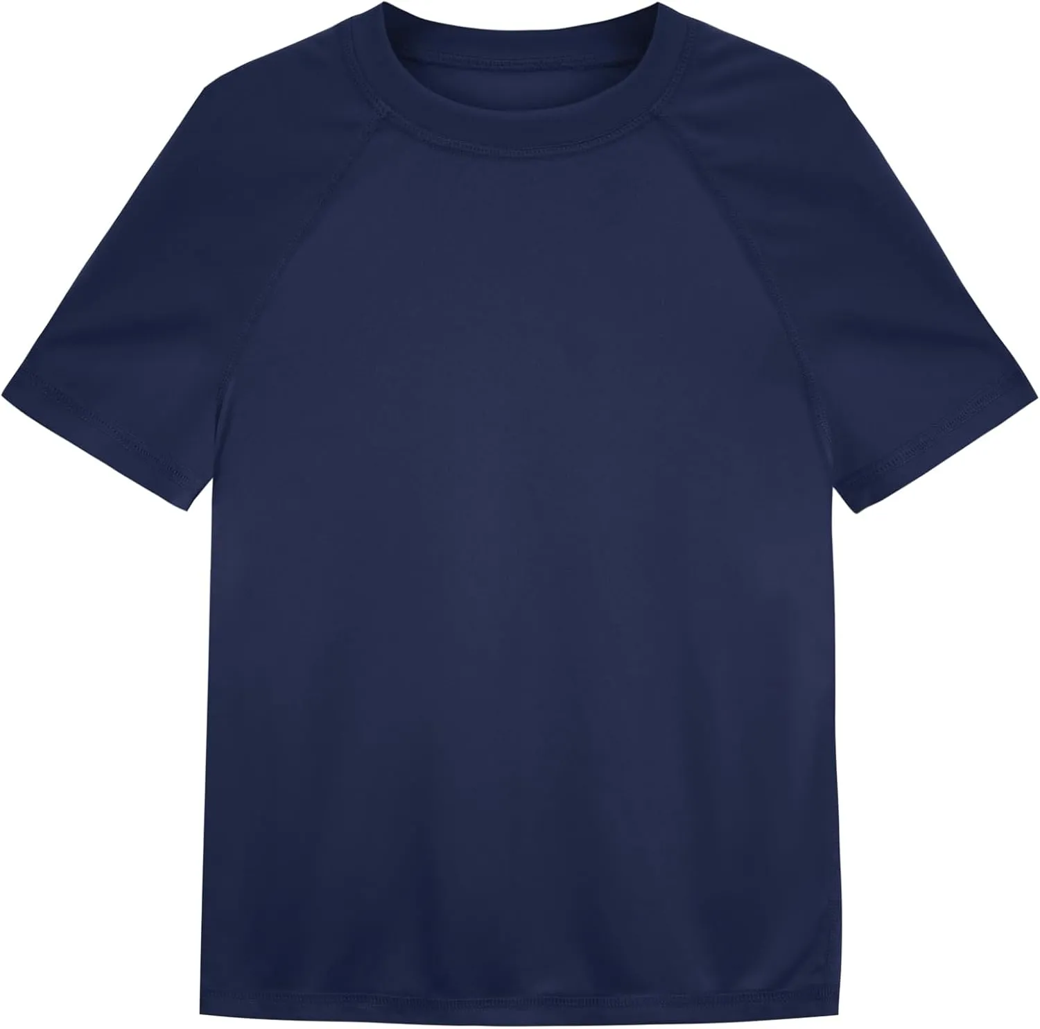 Boys Rash Guard Short Sleeve UPF 50  Sun Protection Swim Shirt Kids Quick Dry SPF Water Shirt