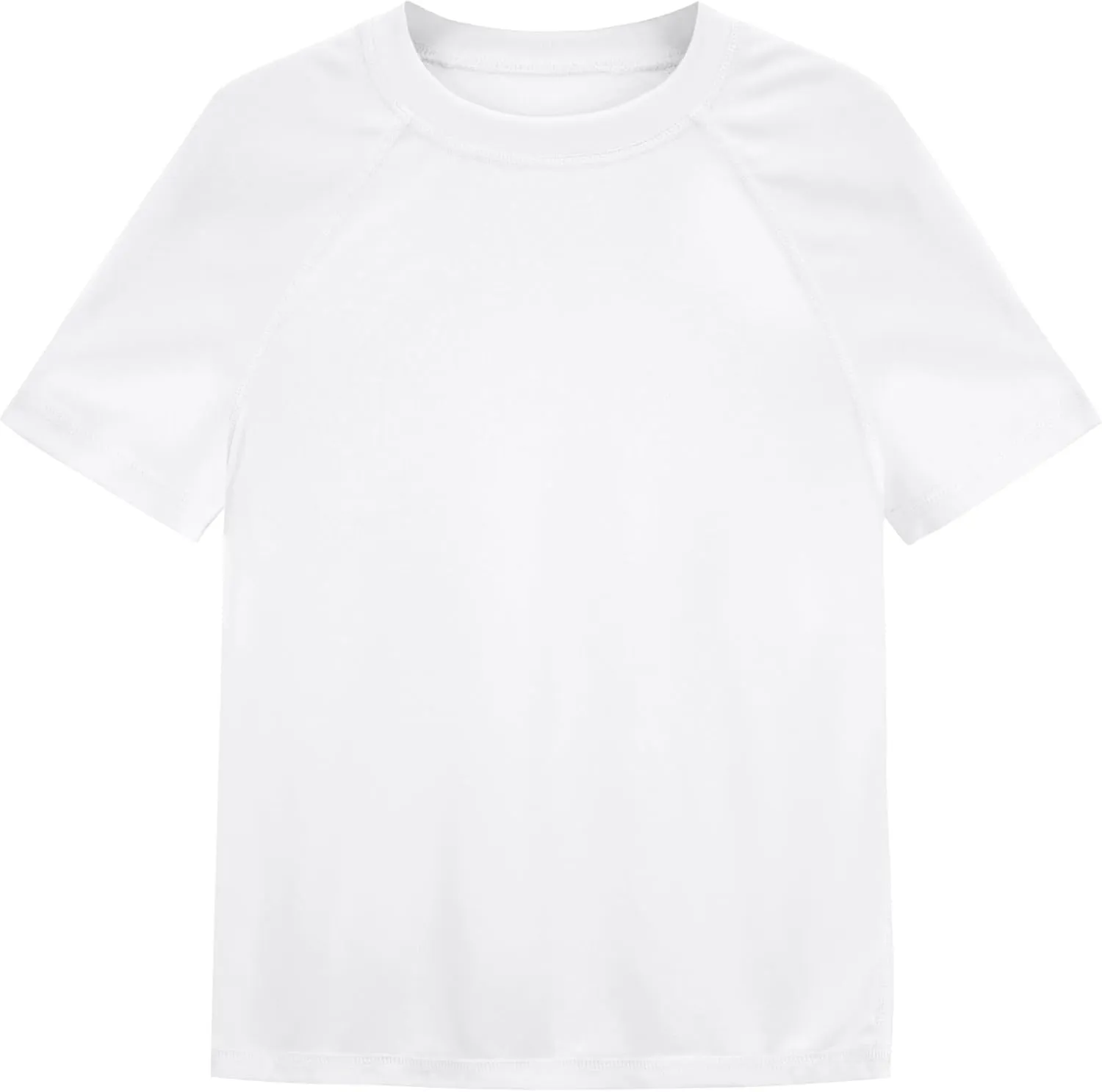 Boys Rash Guard Short Sleeve UPF 50  Sun Protection Swim Shirt Kids Quick Dry SPF Water Shirt