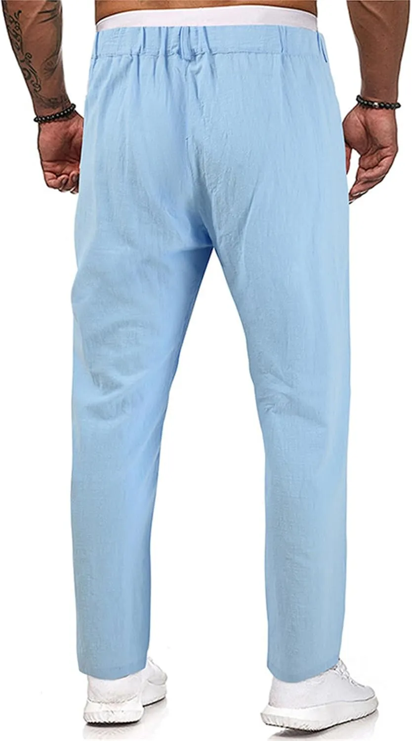 Chino Pants for Men Straight Fit Business Casual Trousers Textured Stretch Pant Office Work Slim Pants Spring Summer
