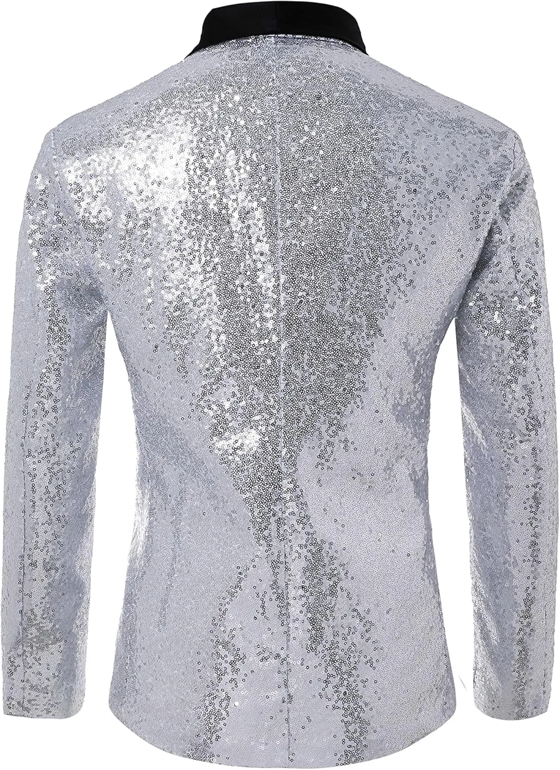 Coucoland Sequin Blazer Men-Tuxedo Jacket Sequin Suit Men Sport Coats