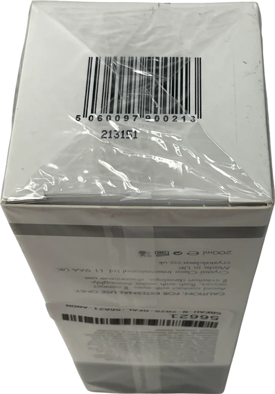 crystal clear Wipe Away The Years Cleanser 200ml