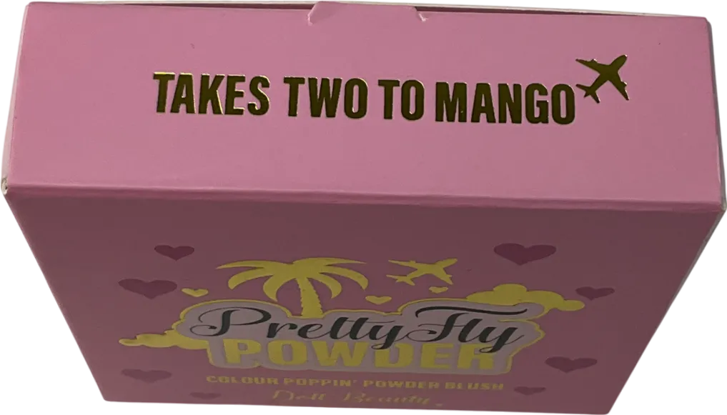 Doll Beauty Pretty Fly Powder Blusher Takes Two To Mango One size