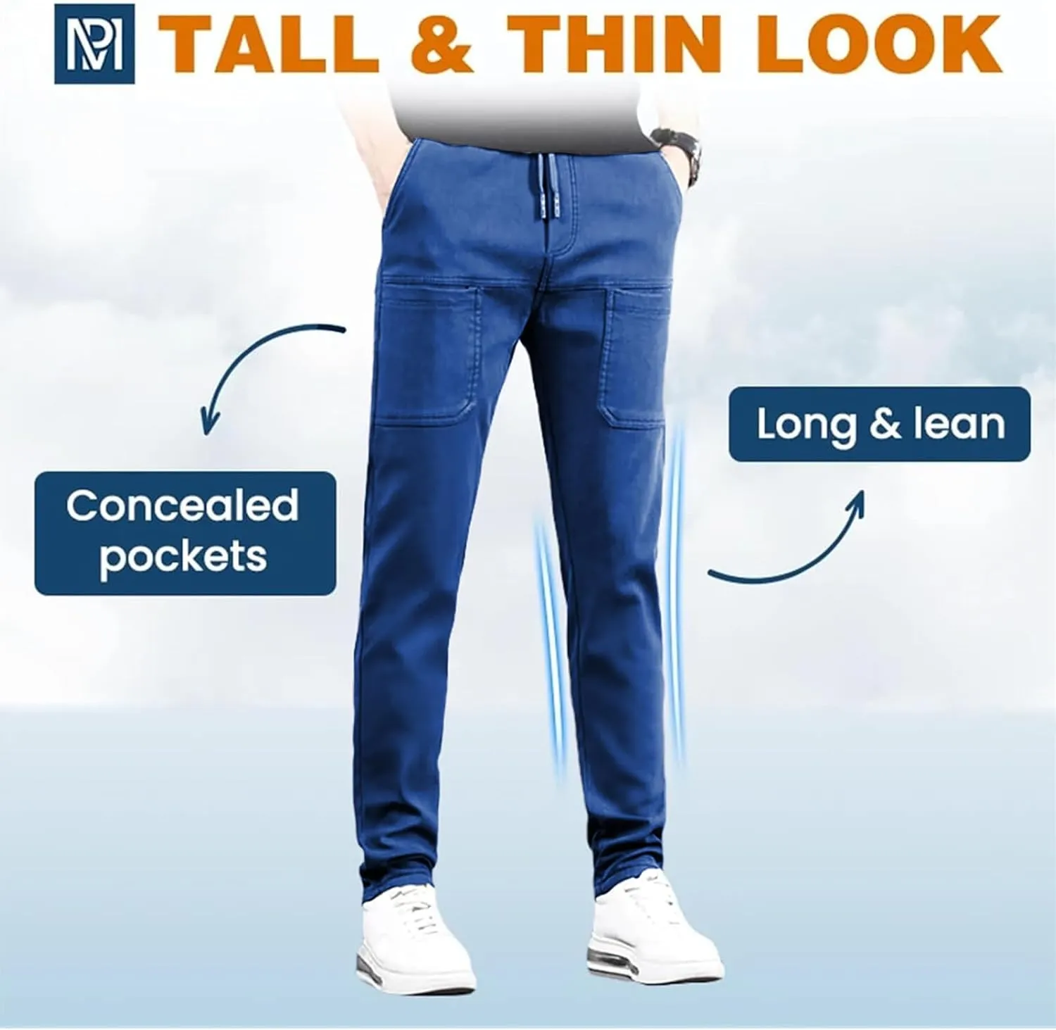 evzosrz Mens Summer Cargo Pants, Straight High Stretch Solid Waterproof High Stretch Comfy Casual Trousers with Multi-Pockets