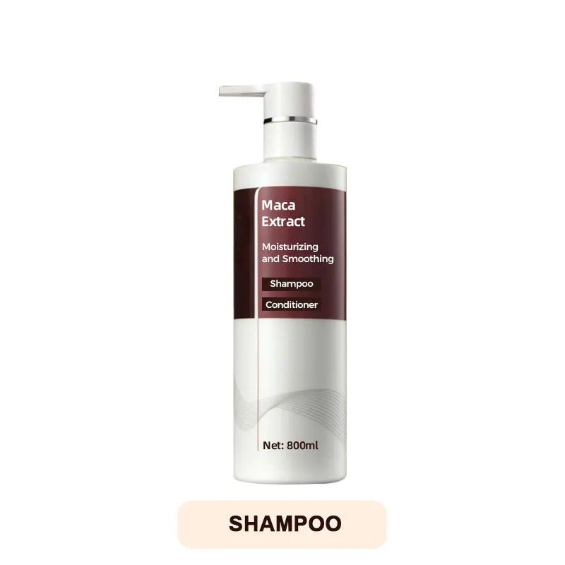 Feuchtigkeitsspendendes & glttendes Shampoo und Reparatur-Splung mit Maca-Extrakt