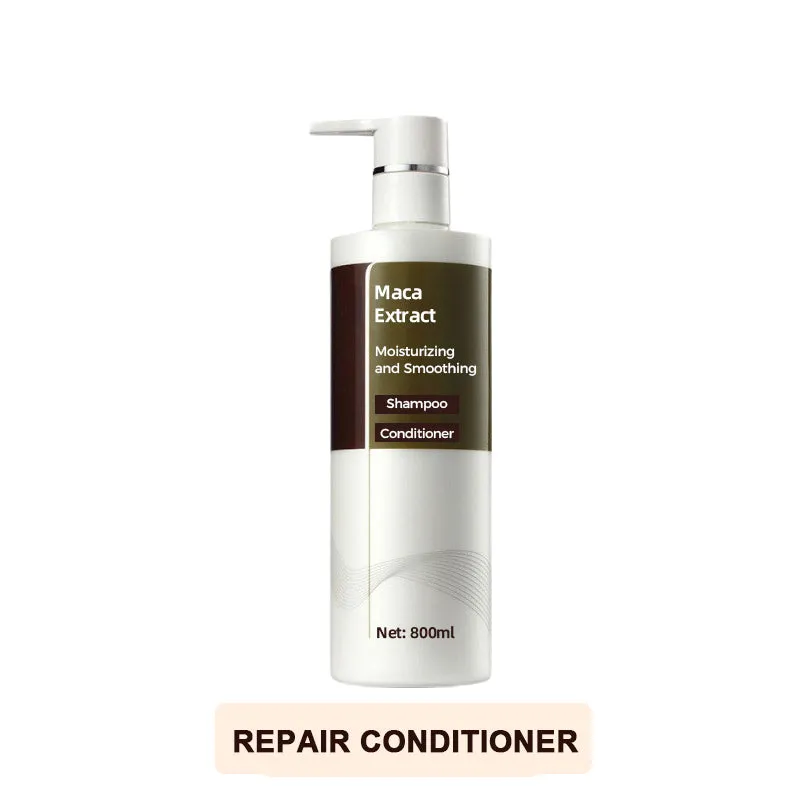 Feuchtigkeitsspendendes & glttendes Shampoo und Reparatur-Splung mit Maca-Extrakt