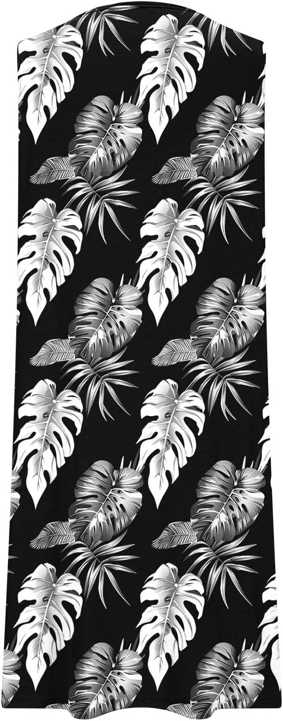 Finelylove Boho Dresses for Women 2025 Sleeveless Mini Floral Dresses Summer Beach Vacation Sundress Casual Tank Dress 2025