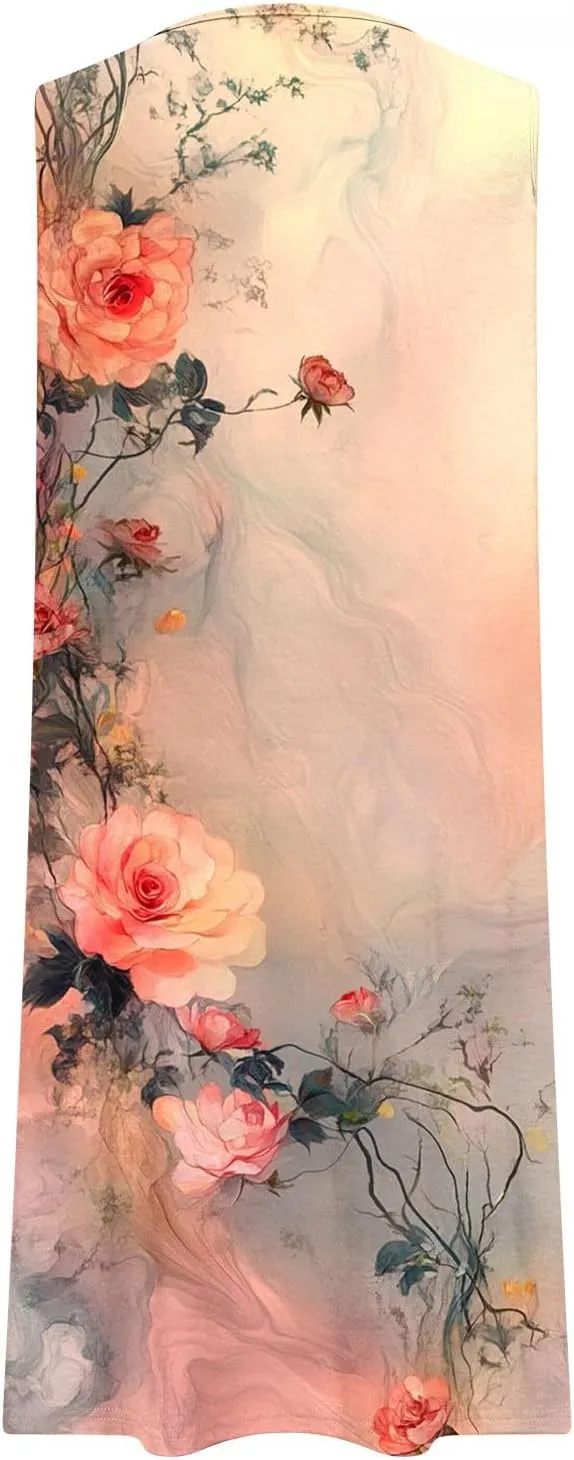 Finelylove Boho Dresses for Women 2025 Sleeveless Mini Floral Dresses Summer Beach Vacation Sundress Casual Tank Dress 2025
