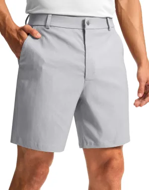 G Gradual Men's Golf Dress Shorts 7"/ 9" Stretch Casual Work Flat Front Shorts for Men with 3 Pockets Quick Dry
