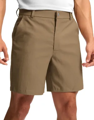 G Gradual Men's Golf Dress Shorts 7"/ 9" Stretch Casual Work Flat Front Shorts for Men with 3 Pockets Quick Dry