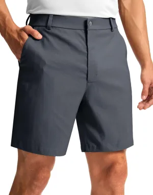 G Gradual Men's Golf Dress Shorts 7"/ 9" Stretch Casual Work Flat Front Shorts for Men with 3 Pockets Quick Dry