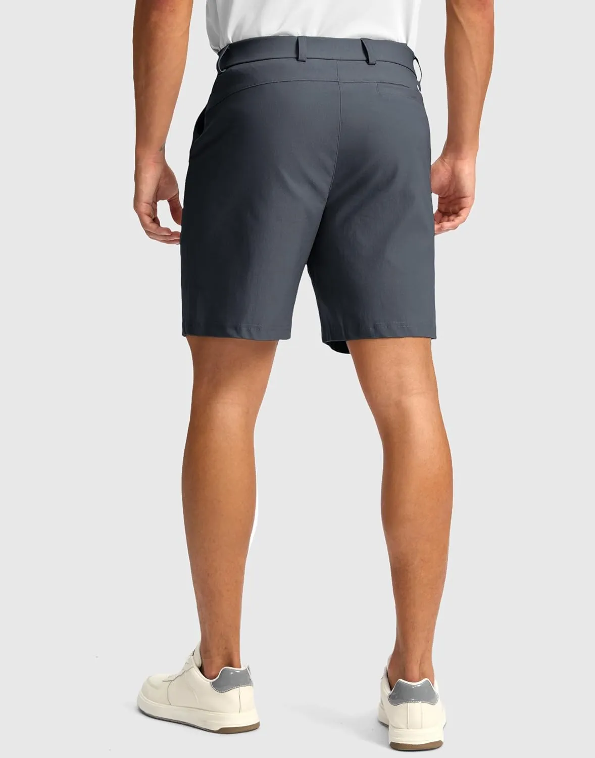 G Gradual Men's Golf Dress Shorts 7"/ 9" Stretch Casual Work Flat Front Shorts for Men with 3 Pockets Quick Dry