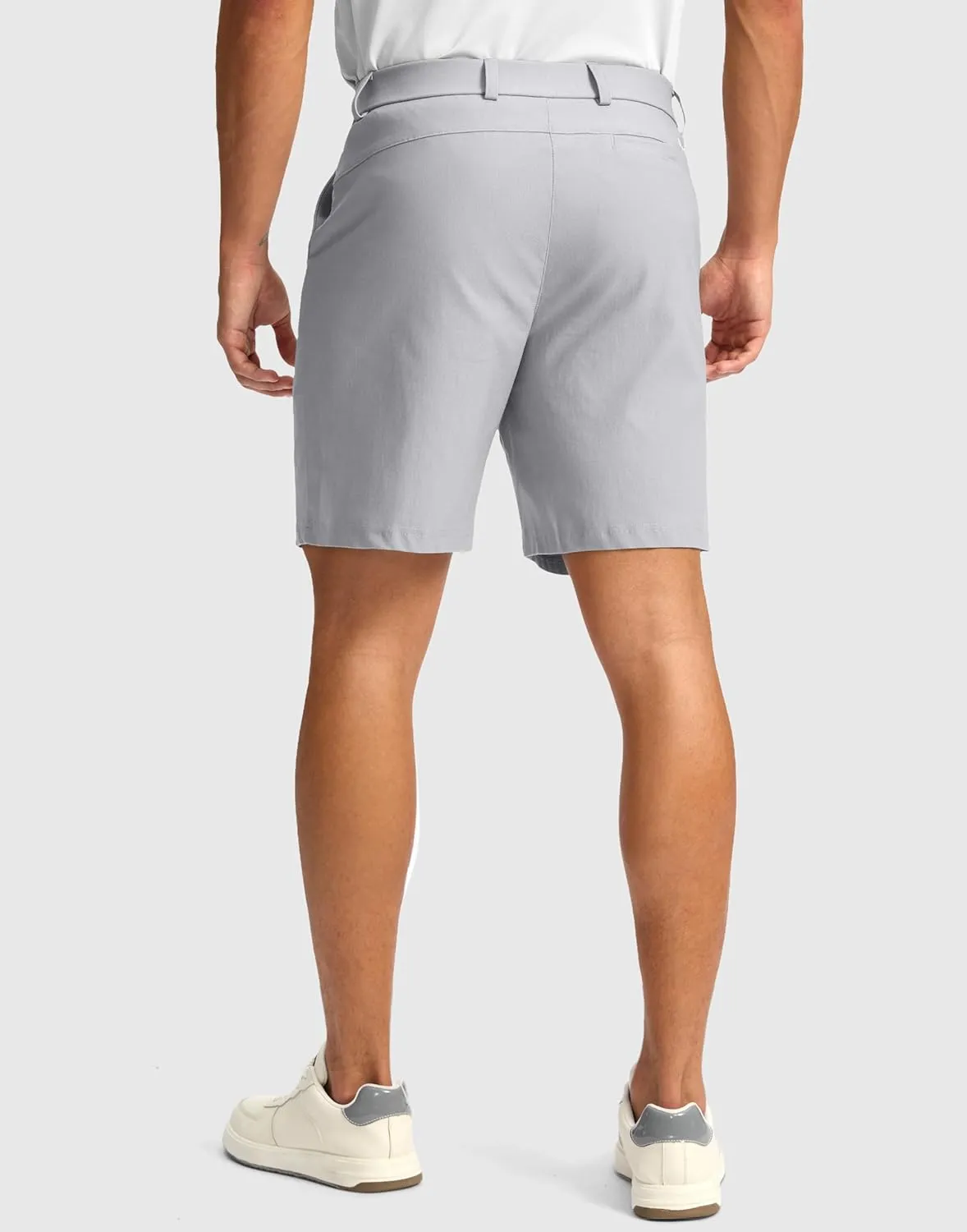 G Gradual Men's Golf Dress Shorts 7"/ 9" Stretch Casual Work Flat Front Shorts for Men with 3 Pockets Quick Dry