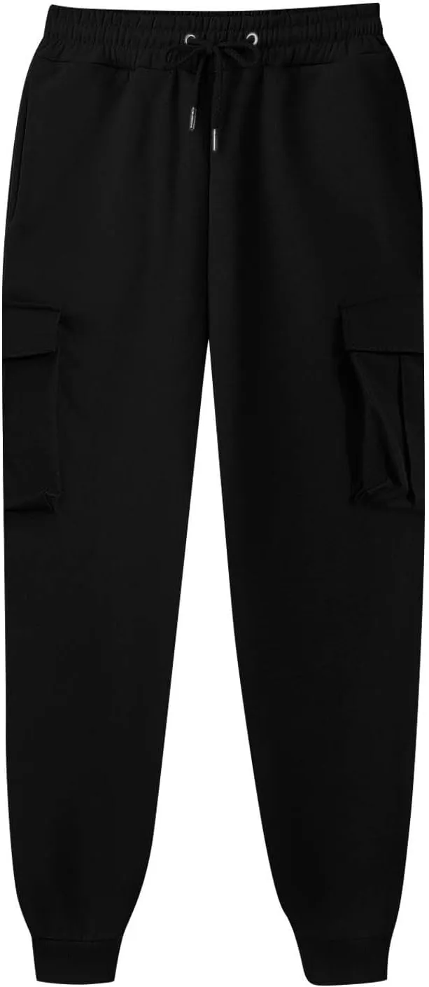 GIERIDUC Men's Straight-Fit Jogger Pant Mens Faux Leather Skinny Jeans Branded Track Pants for Men Basketball Sports Cards