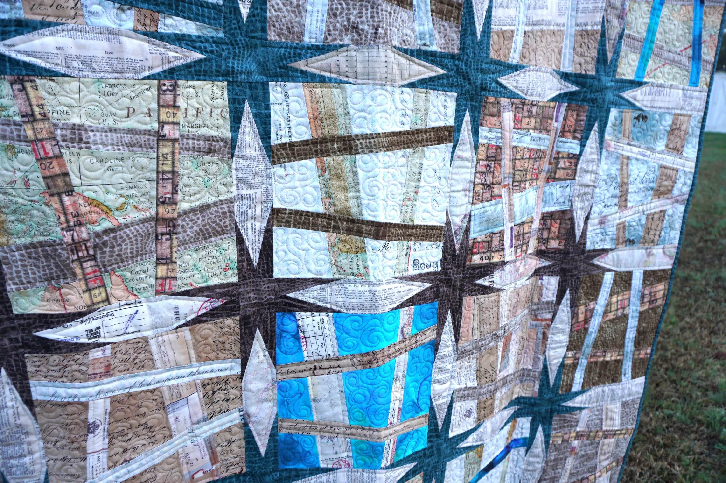 *HASHBROWNS FOR BREAKFAST Quilt Kit Designed with TIM HOLTZ fabric