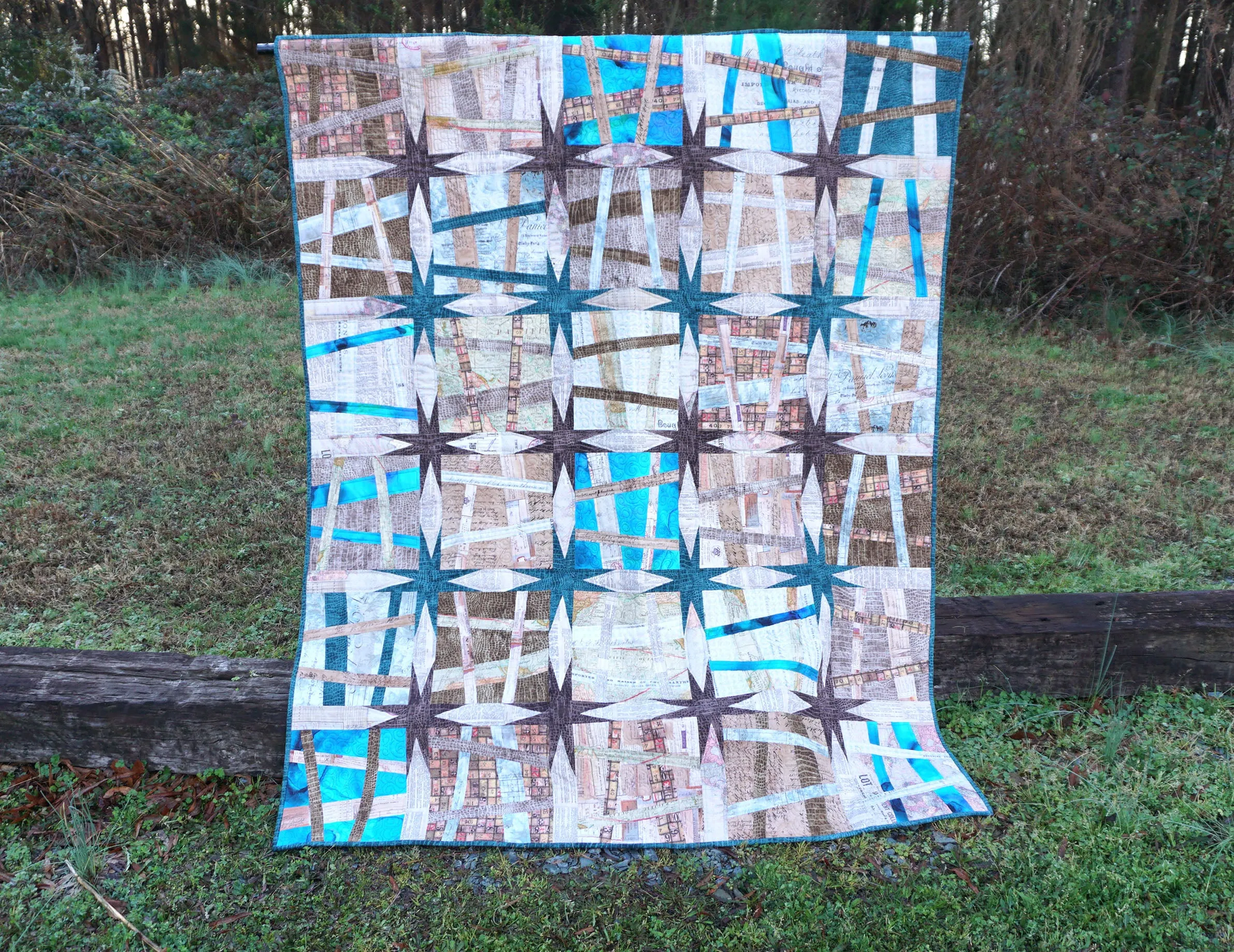 *HASHBROWNS FOR BREAKFAST Quilt Kit Designed with TIM HOLTZ fabric