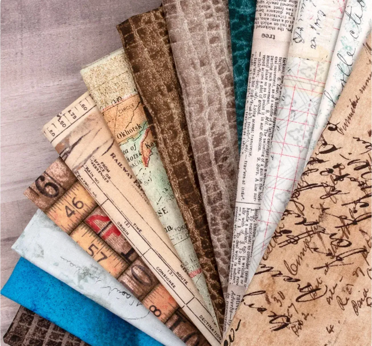 *HASHBROWNS FOR BREAKFAST Quilt Kit Designed with TIM HOLTZ fabric