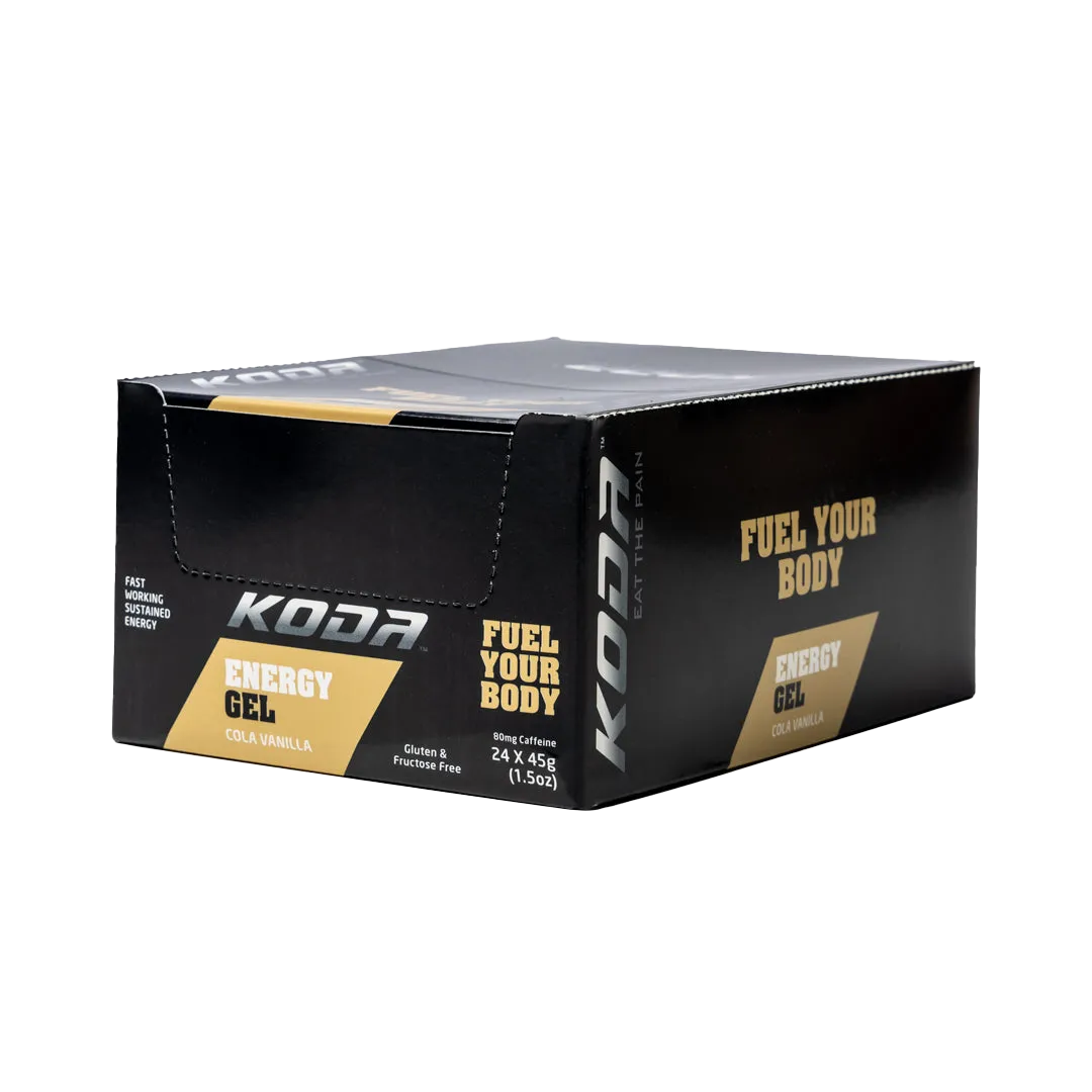 Koda Nutrition - Energy Gels - Cola Vanilla (with caffeine)
