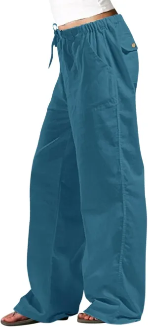 Linen Blend Pants Mini Jean Skirt Jean Shorts Womens high Waisted Stretch Long Lounge White Jean Shorts Hiking Jumpsuit Spring tie Jean Shirts for Women Denim Green Wide Leg Pants for Women