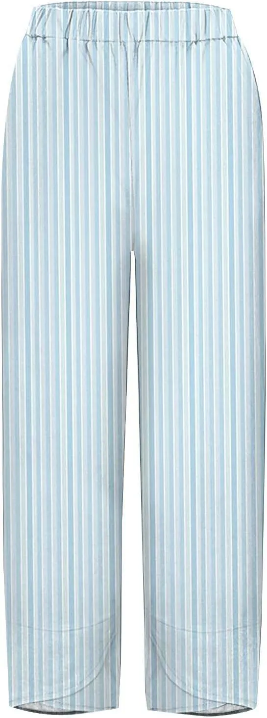 Linen Pants for Women Loose Pants Summer Light Weight Pant for Summer