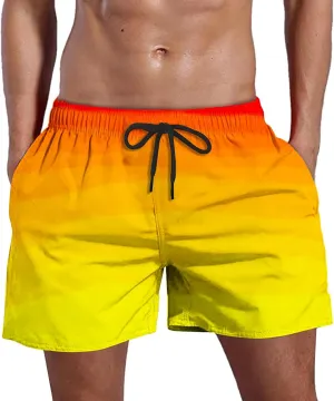 Linen Short Set Print Sports Size Men's 3D Plus Beach Fun Shorts Summer Men's Pants Gym for Men Mens Shorts Swim