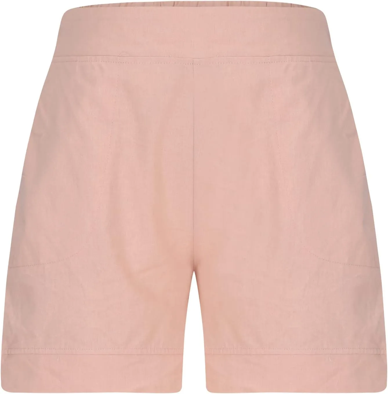 Linen Shorts for Women Summer Elastic High Waist Pant Beach Lounge Short Pants Vacation Outfits with Pockets