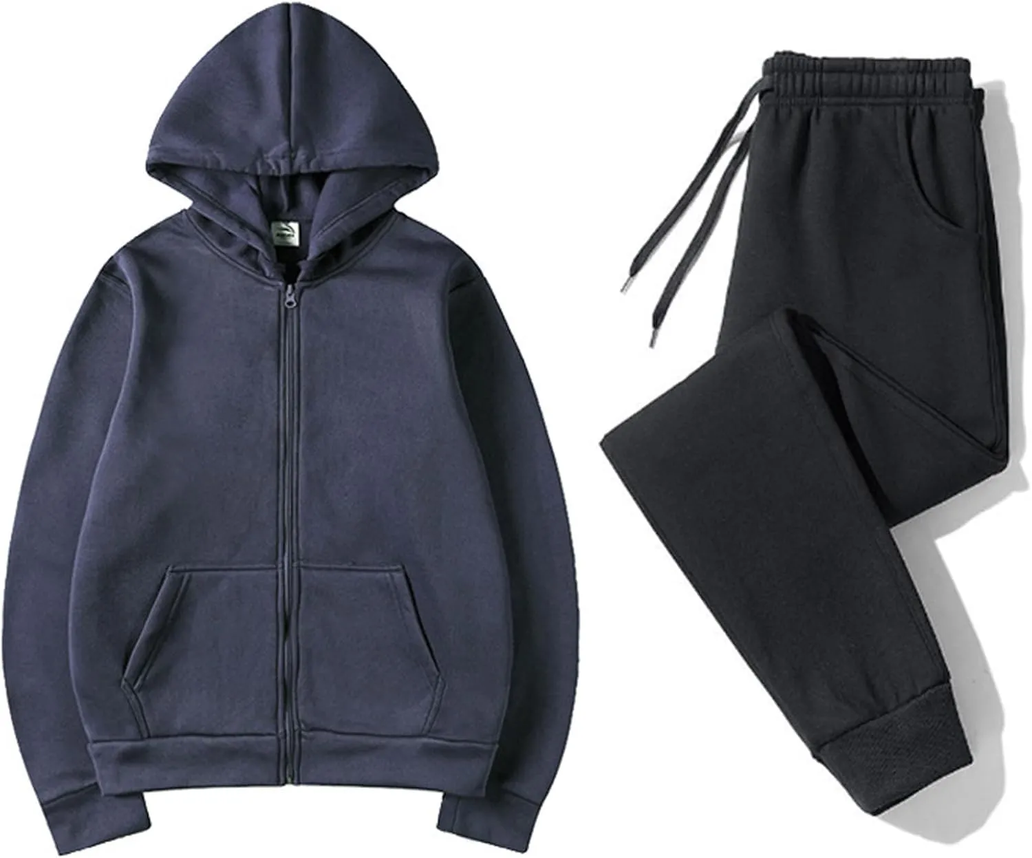 Lounge Sets for Women 2024 Long Sleeve V Neck Elastic Waist Sweatsuit Sweatshirt Wide Leg