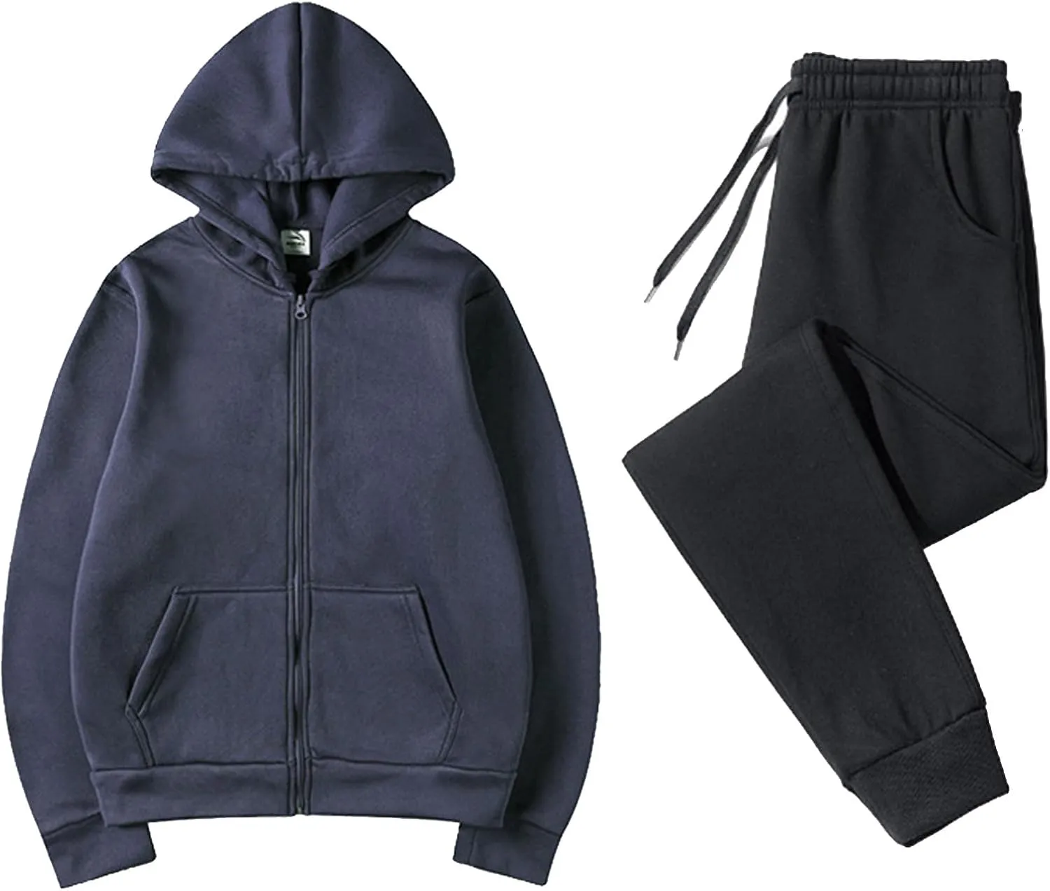 Lounge Sets for Women 2024 Long Sleeve V Neck Elastic Waist Sweatsuit Sweatshirt Wide Leg