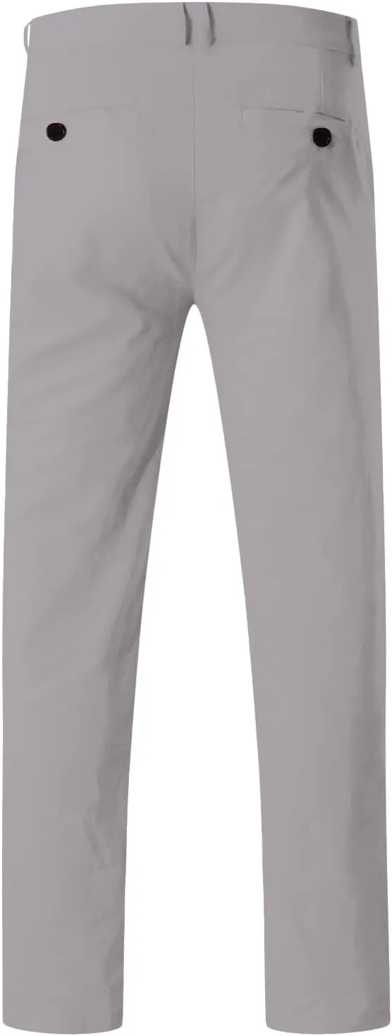 Men Joggers Men's Loose Straight Cotton Spring and Fall Casual Pants Men's Breathable Pants Athletic Pants Mens