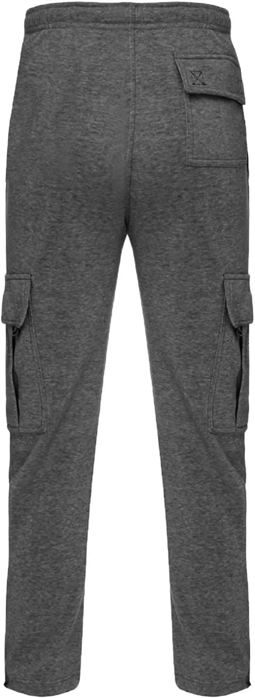 Mens Fashion Pants with Multi-Pocket Mens 2023 Classic Fit Fashion Work Trousers Hiking Outdoor Joggers Cargo Pants
