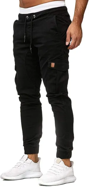 Men's Hiking Trousers Outdoor Lightweight Fishing Work Cargo Pants Walking Trousers Jogging Running Trousers