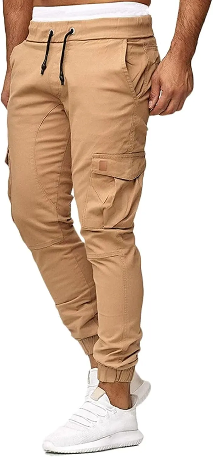 Men's Hiking Trousers Outdoor Lightweight Fishing Work Cargo Pants Walking Trousers Jogging Running Trousers