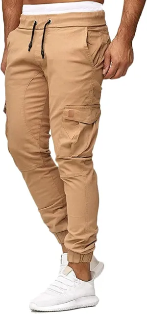 Men's Hiking Trousers Outdoor Lightweight Fishing Work Cargo Pants Walking Trousers Jogging Running Trousers
