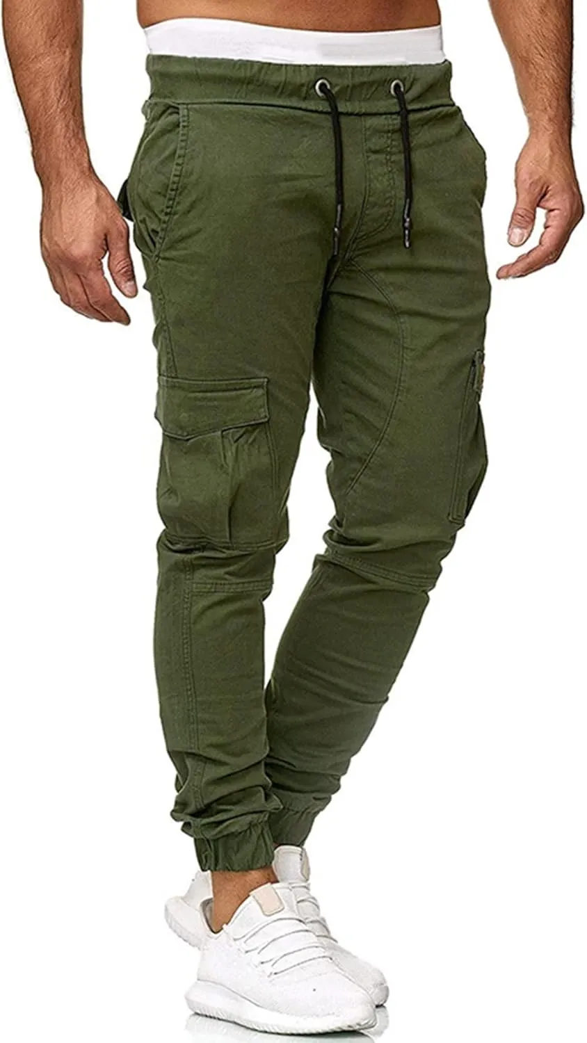 Men's Hiking Trousers Outdoor Lightweight Fishing Work Cargo Pants Walking Trousers Jogging Running Trousers