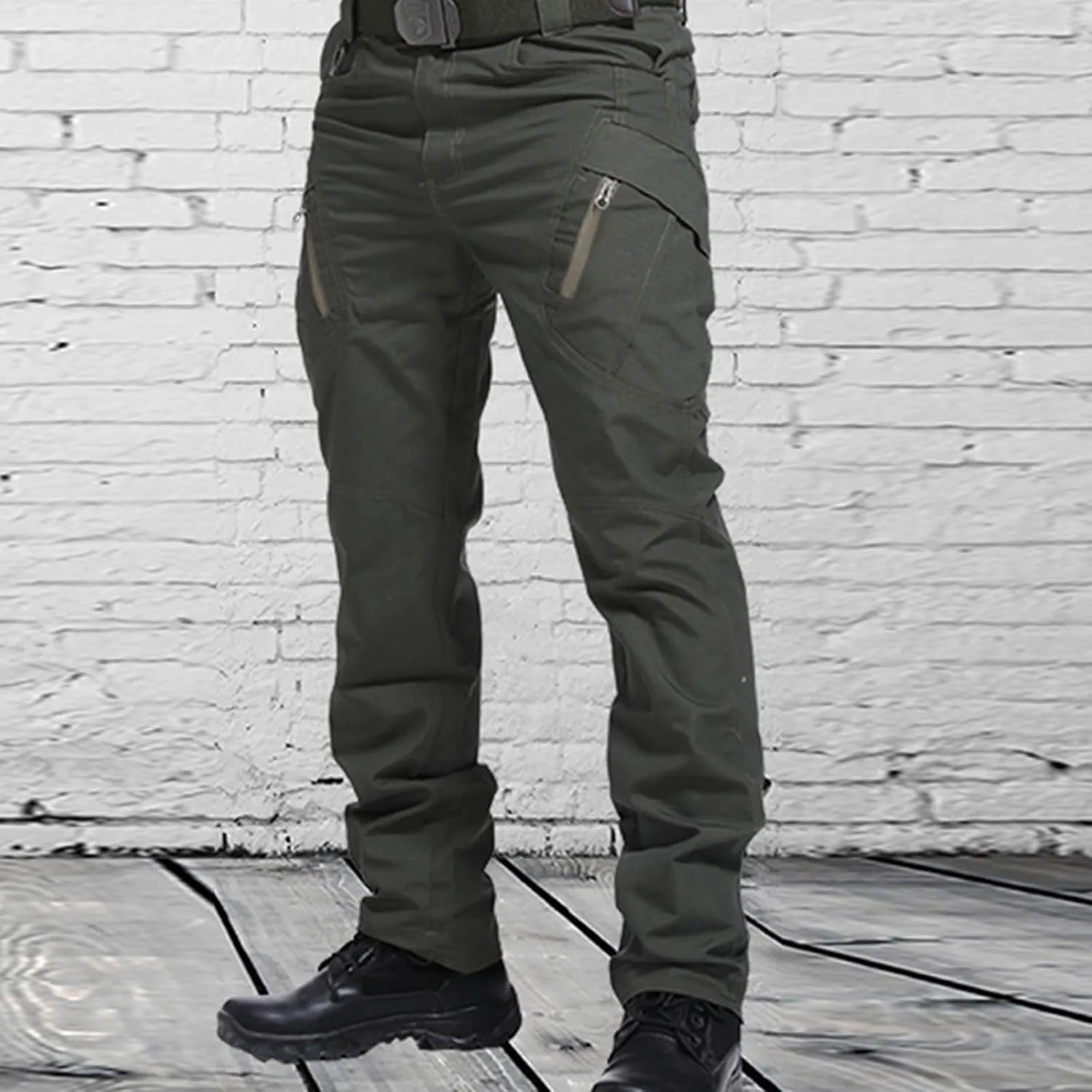Men's Outdoor Cargo Pant Military Tactical Work Pants Casual Stretch Combat Trousers Hiking Jogger Pant with Pockets