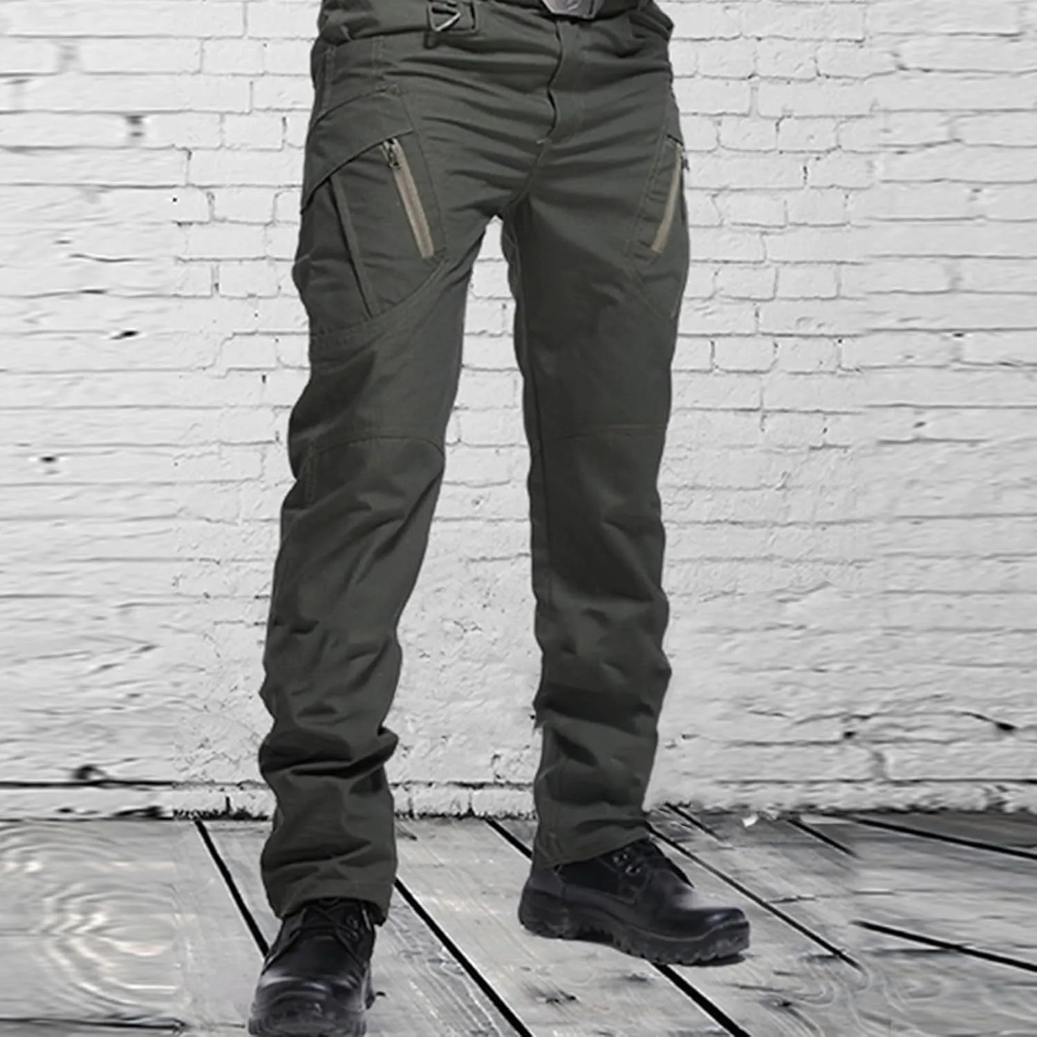 Men's Outdoor Cargo Pant Military Tactical Work Pants Casual Stretch Combat Trousers Hiking Jogger Pant with Pockets